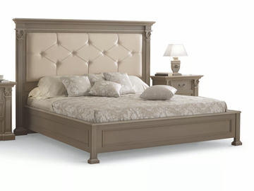 TIMELESS 2670-GL/GLS - Wooden double bed with tufted headboard by SCAPPINI & C - view 2